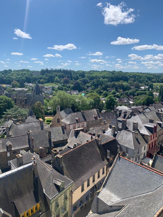 La Cour Des Ursulines Hotell Josselin Eksteriør bilde